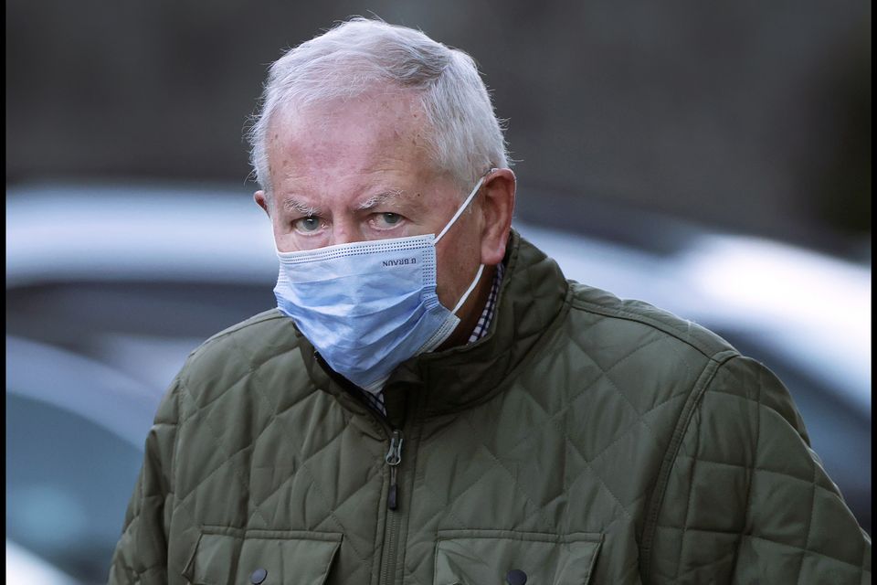 Child sex abuser Thomas Howard leaves Tullamore Court. Photo: Steve Humphreys